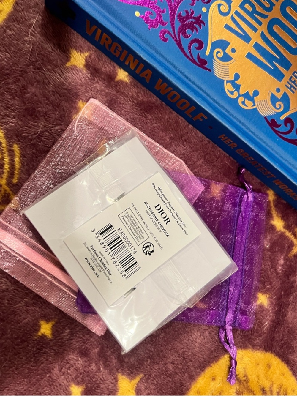 Dior Pink Monogram Hair Clips Set | GWP | New in package! | Backstage Style - Picture 3 of 5